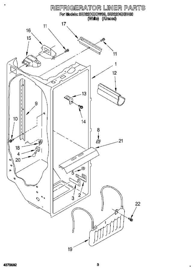Diagram for 3ED22DQXDW00