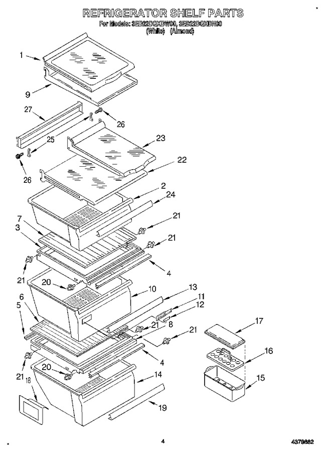 Diagram for 3ED22DQXDW00