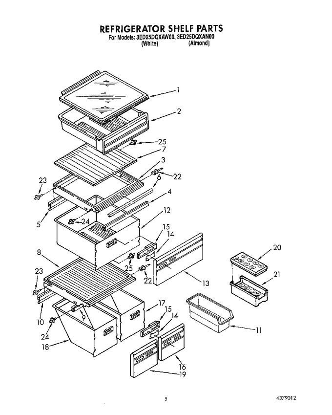 Diagram for 3ED25DQXAW00