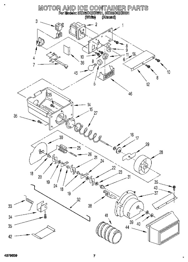 Diagram for 3ED25DQXBW01