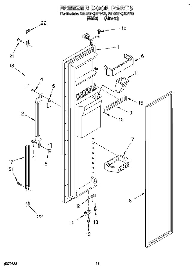 Diagram for 3ED25DQXDW00