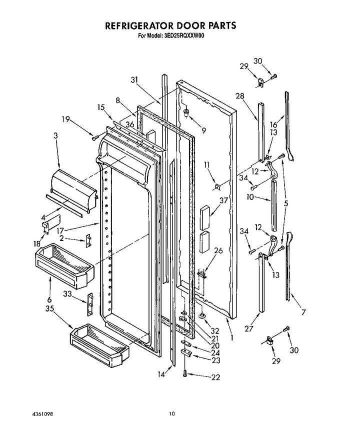 Diagram for 3ED25RQXXW00
