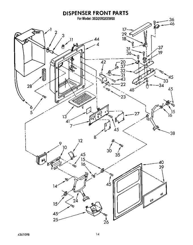 Diagram for 3ED25RQXXW00