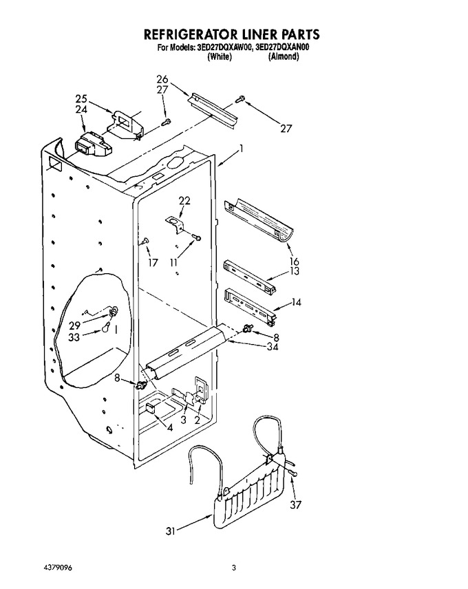 Diagram for 3ED27DQXAW00