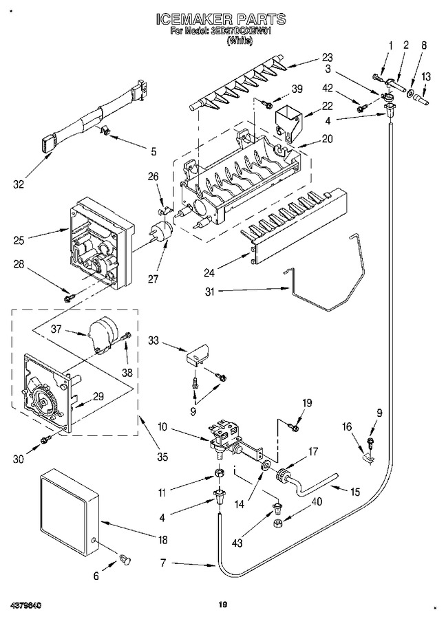 Diagram for 3ED27DQXBW01