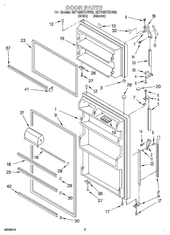Diagram for 3ET16NKXDW02