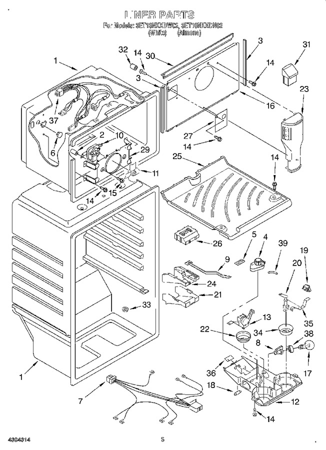 Diagram for 3ET16NKXDW02