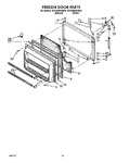 Diagram for 08 - Freezer Door