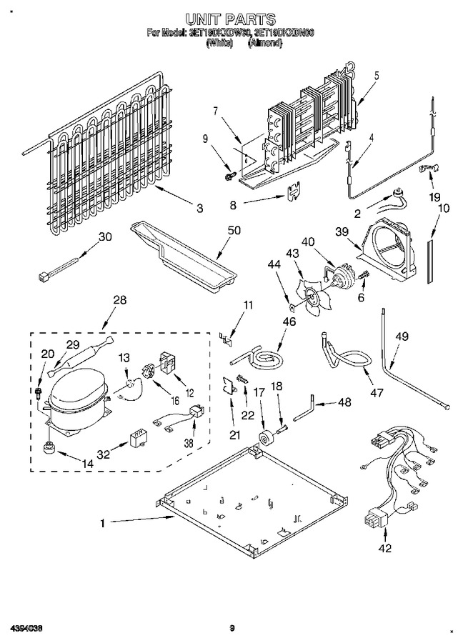 Diagram for 3ET19DKXDW00