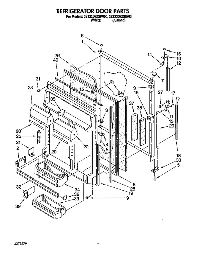 Diagram for 3ET22DKXBW00
