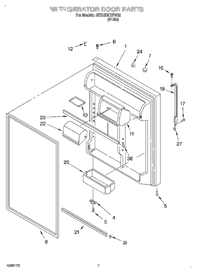 Diagram for 3ET22DKXFW02