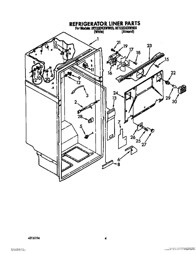 Diagram for 3ET22DKXWW00