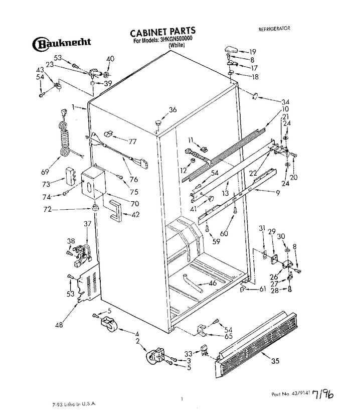 Diagram for 3HKGN500000