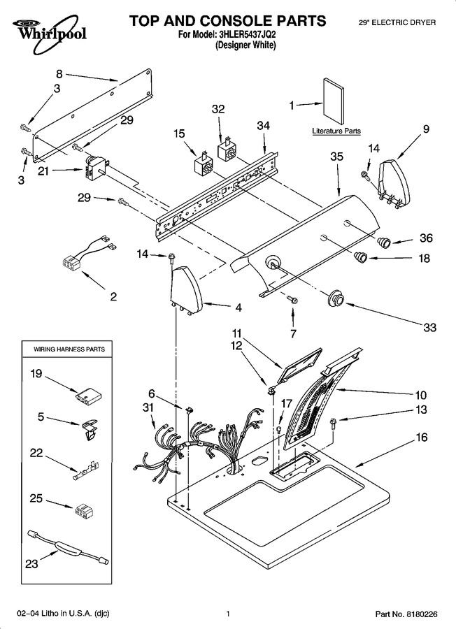 Diagram for 3HLER5437JQ2