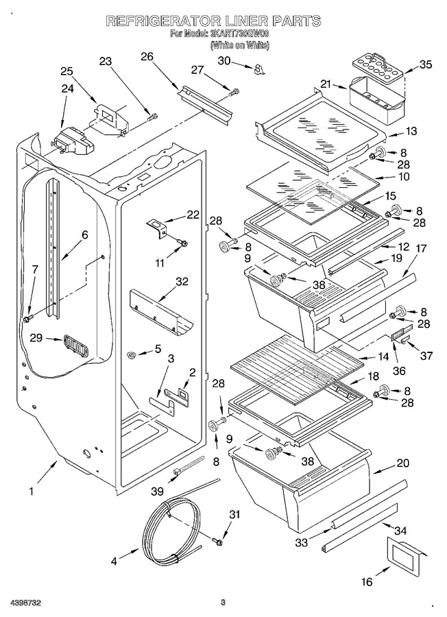 Diagram for 3KART730GW00