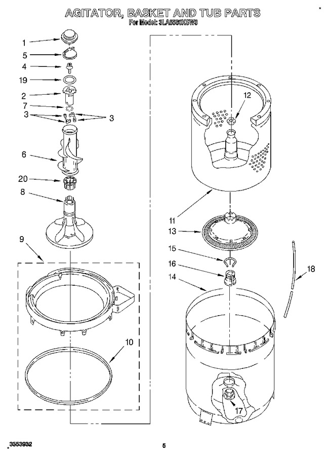 Diagram for 3LA5580XSN3