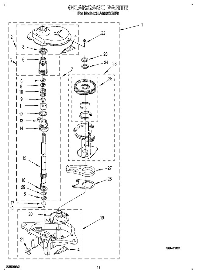 Diagram for 3LA5580XSN3