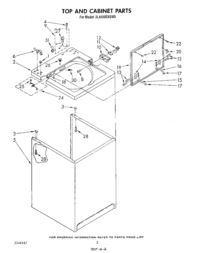 Diagram for 3LA5580XSW0