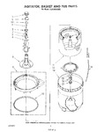 Diagram for 04 - Agitator, Basket And Tub