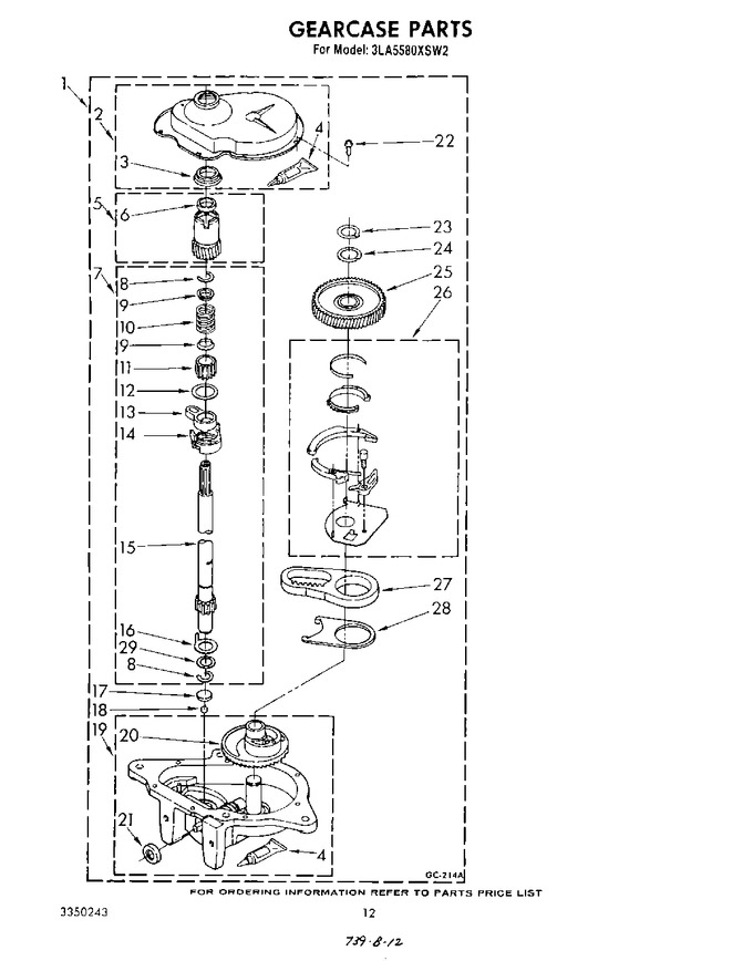 Diagram for 3LA5580XSW2