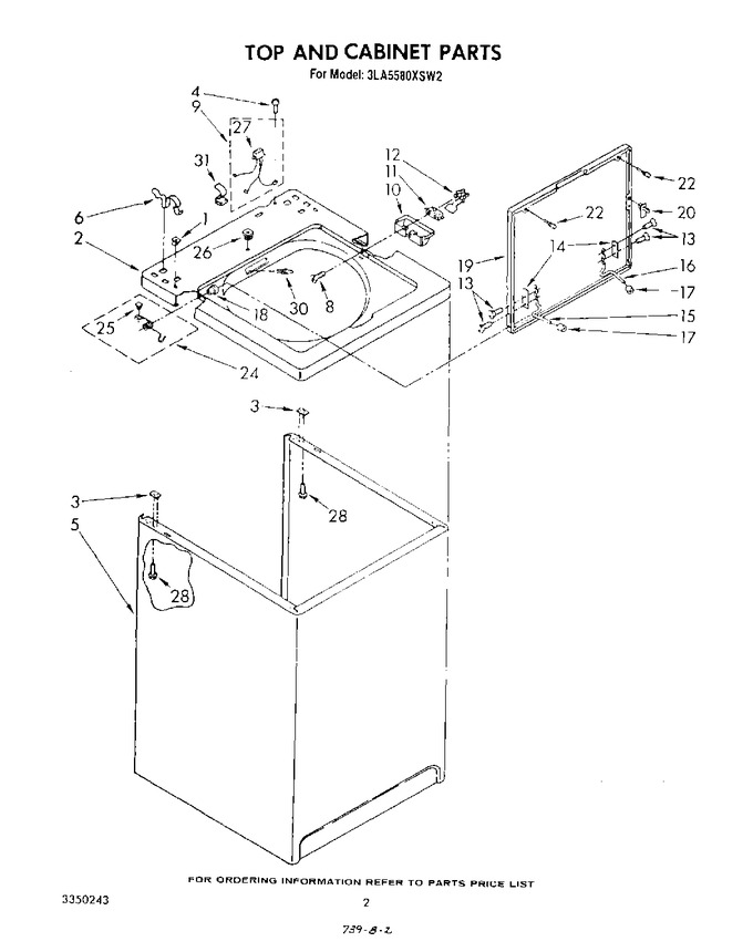Diagram for 3LA5580XSW2