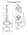 Diagram for 05 - Agitator, Basket And Tub