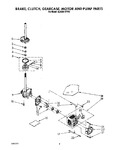 Diagram for 07 - Brake, Clutch, Gearcase, Motor And Pump