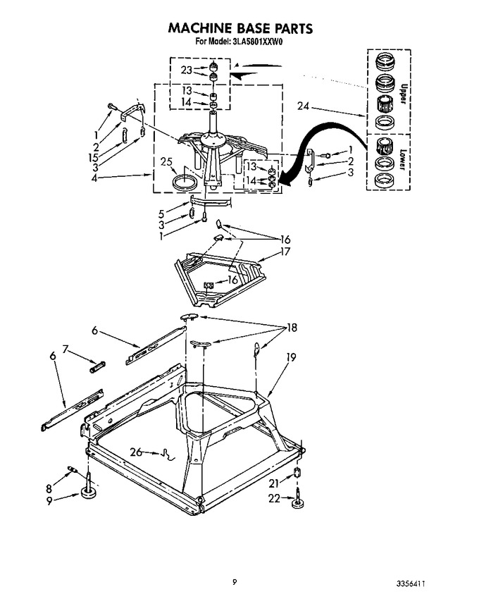 Diagram for 3LA5801XXW0