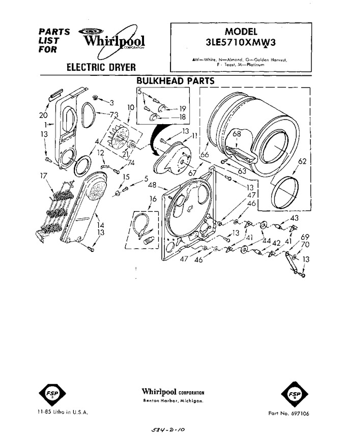 Diagram for 3LE5710XMW3