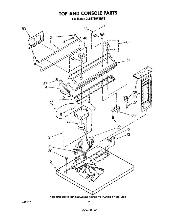 Diagram for 3LE5710XMW3