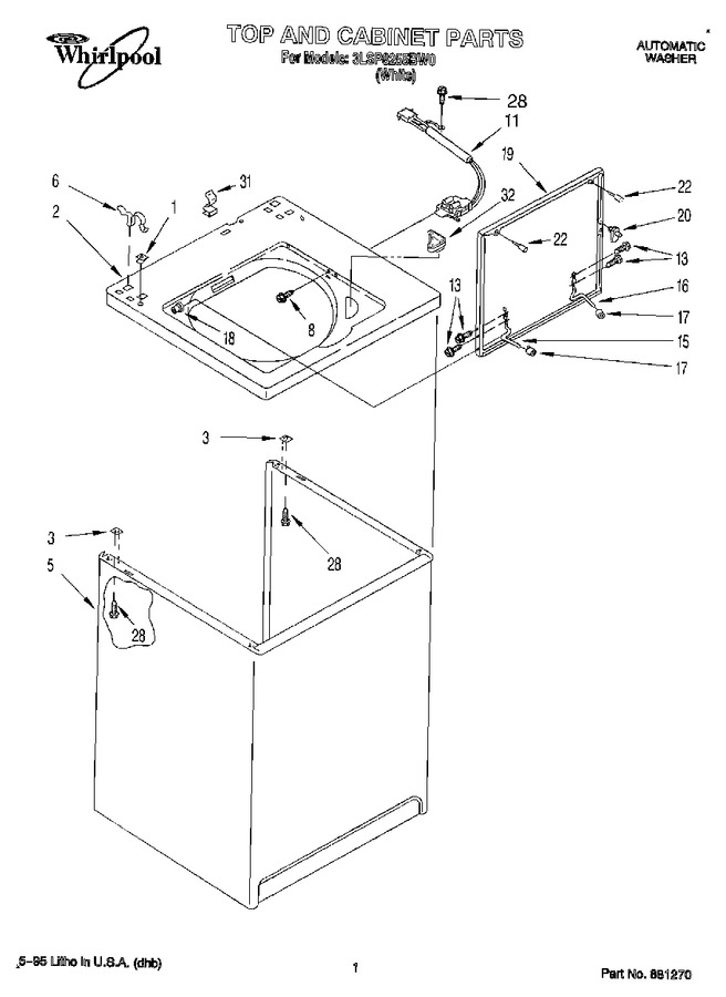 Diagram for 3LSP8255BW0