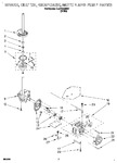 Diagram for 05 - Brake, Clutch, Gearcase, Motor & Pump