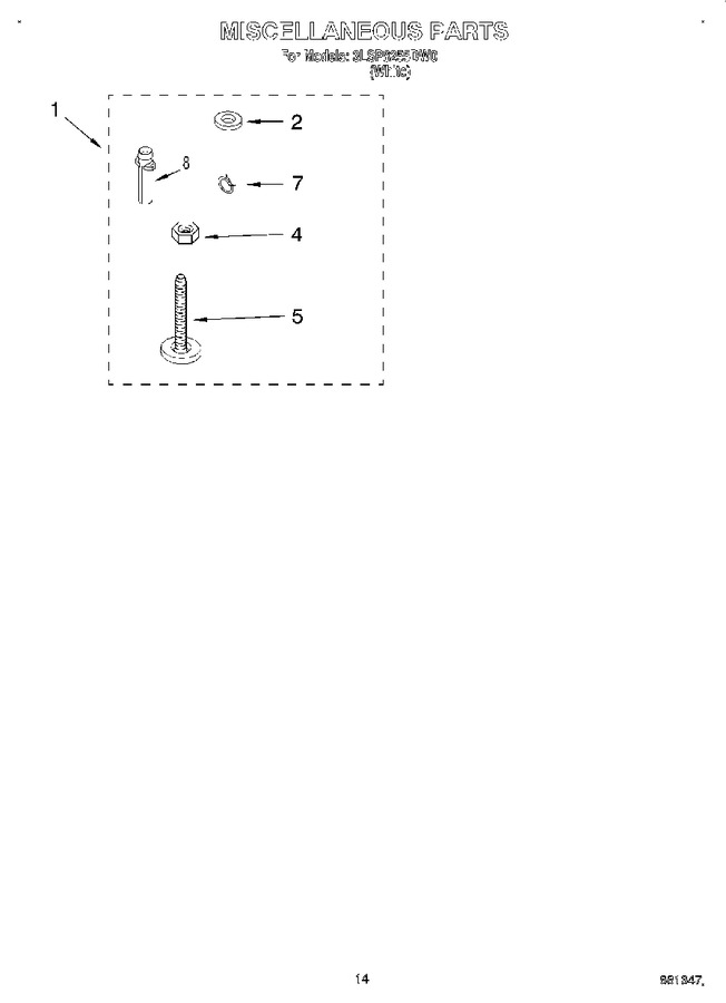 Diagram for 3LSP8255DW0