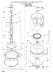 Diagram for 03 - Agitator, Basket And Tub
