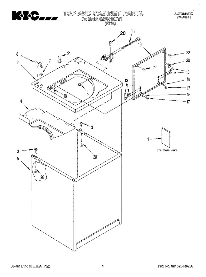 Diagram for 3MAS1432FW1