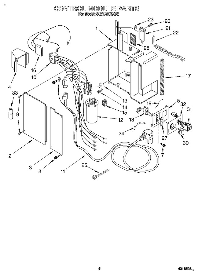 Diagram for 3QACM07XD2