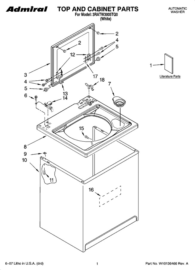 Diagram for 3RATW3005TQ0