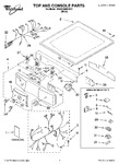 Diagram for 01 - Top And Console Parts