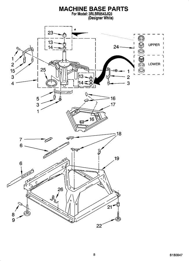 Diagram for 3RLBR8543JQ3