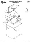Diagram for 01 - Top And Cabinet Parts