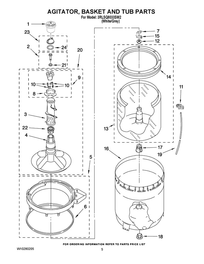Diagram for 3RLSQ8033SW2