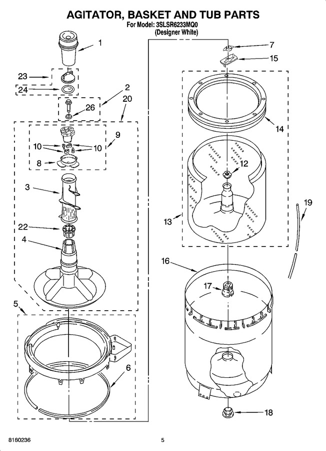 Diagram for 3SLSR6233MQ0