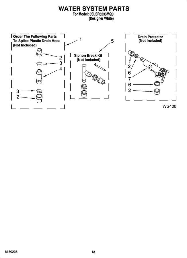 Diagram for 3SLSR6233MQ0