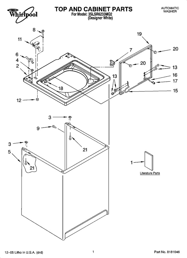 Diagram for 3SLSR6233MQ2