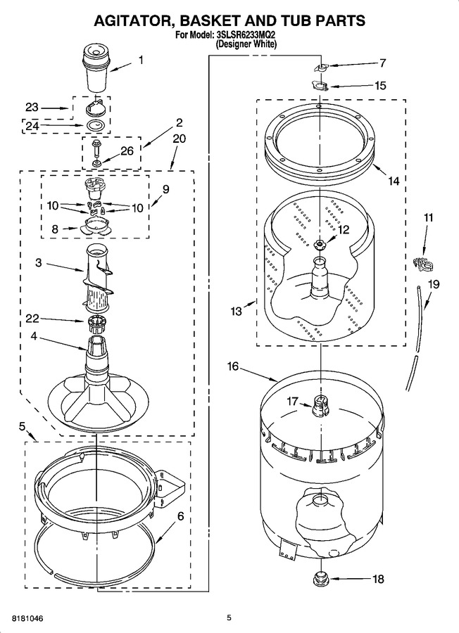 Diagram for 3SLSR6233MQ2