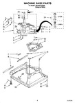 Diagram for 05 - Machine Base Parts