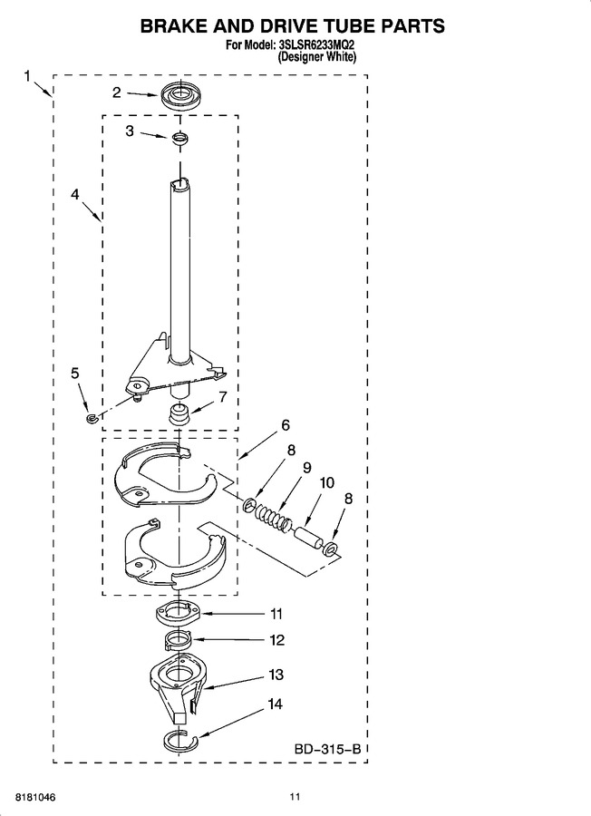 Diagram for 3SLSR6233MQ2