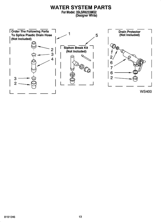 Diagram for 3SLSR6233MQ2