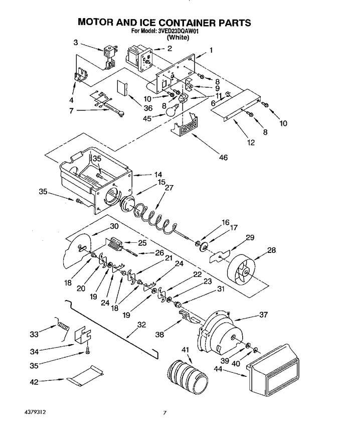 Diagram for 3VED23DQAW01