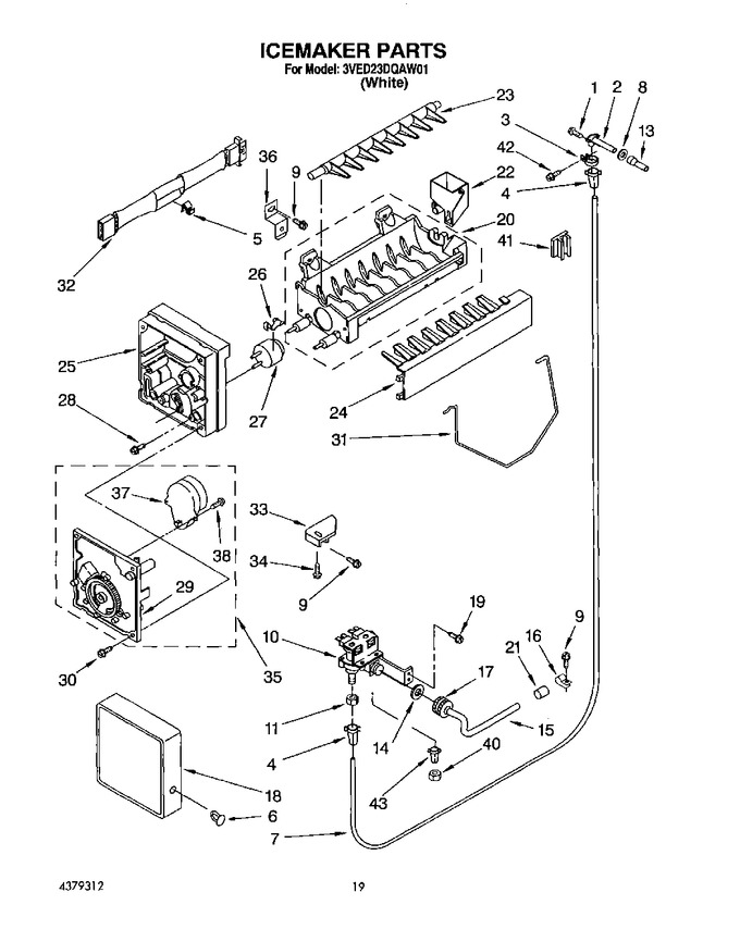 Diagram for 3VED23DQAW01